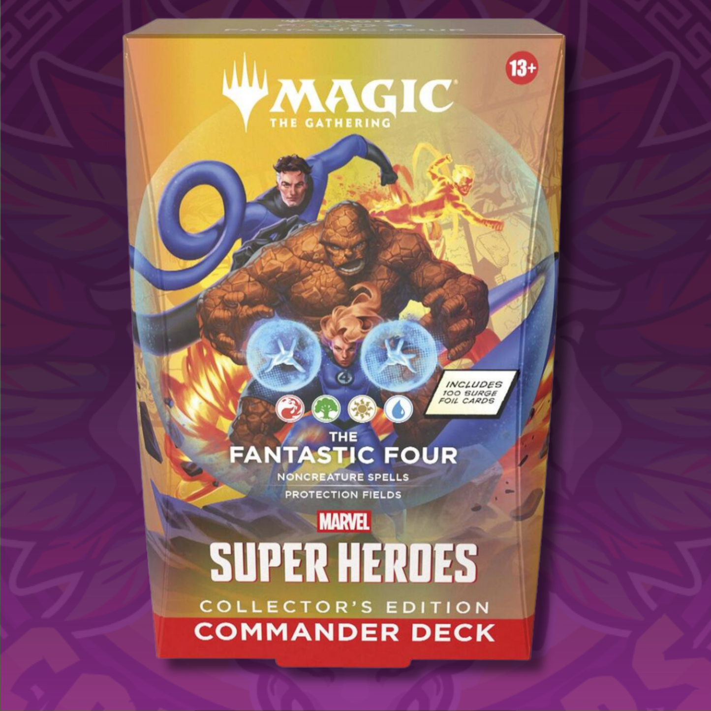 MTG Marvel Super Heroes The Fantastic Four Collector's Edition Commander Deck Sealed (MSC)