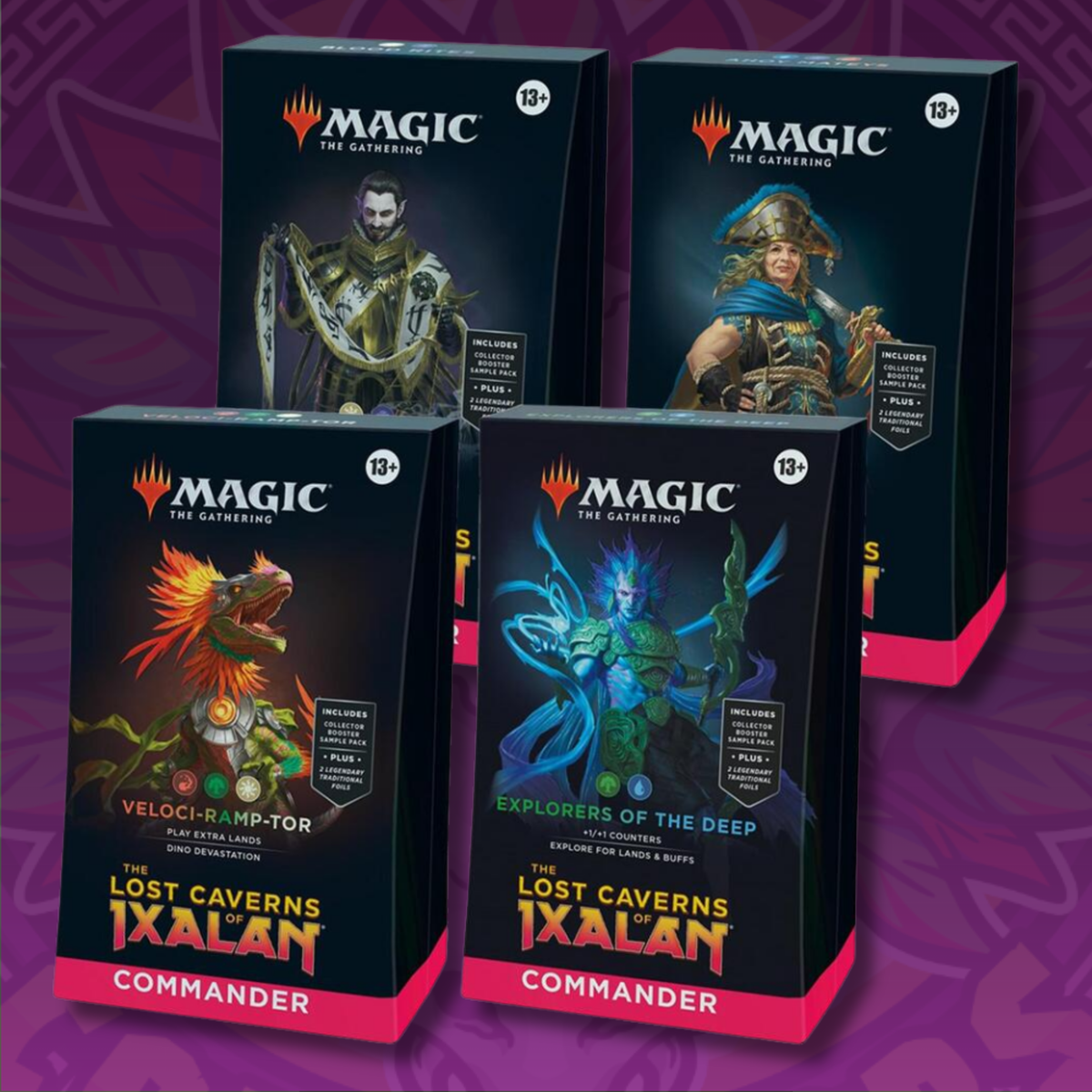 The Lost Caverns of Ixalan Commander Deck Case (LCC)