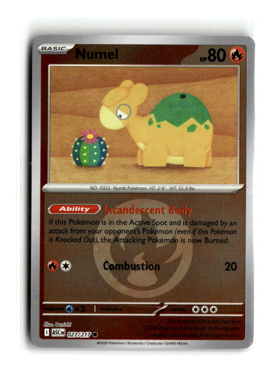 Numel - 027/217 (Energy Symbol Pattern)