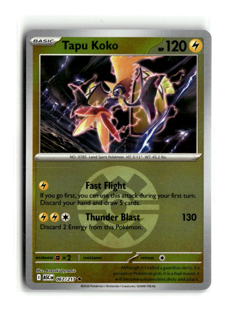 Tapu Koko (Quick Ball)
