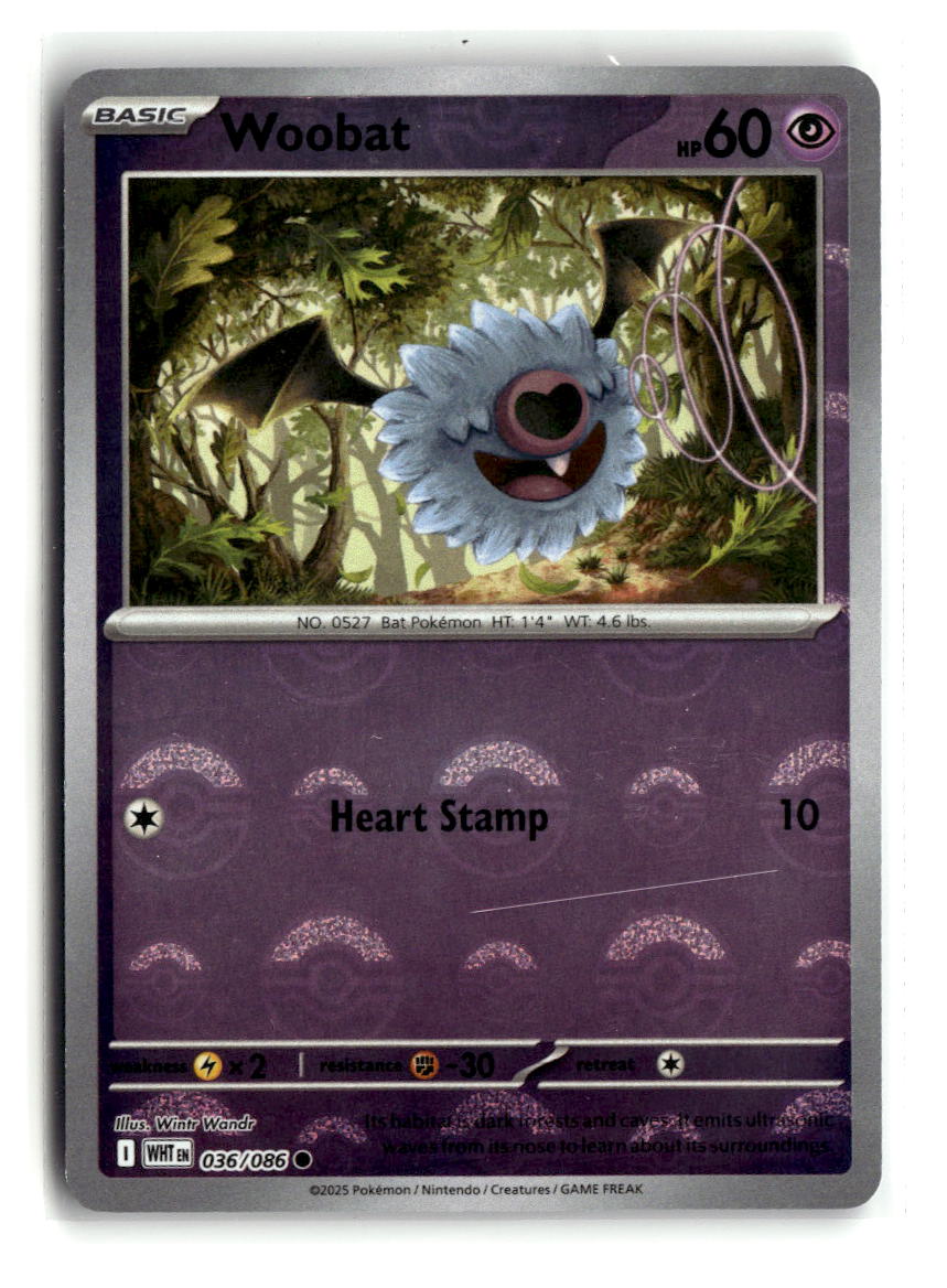 Woobat (Poke Ball Pattern)