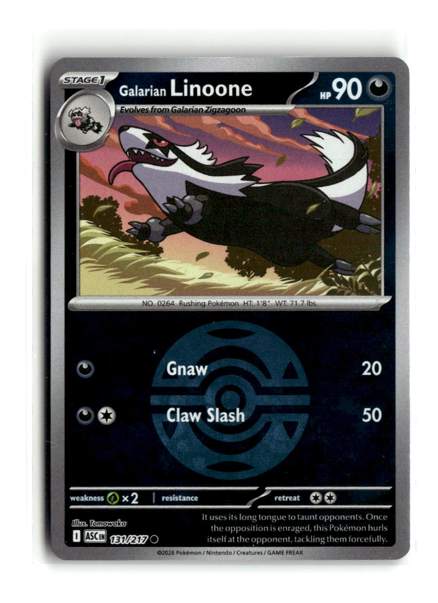 Galarian Linoone (Dusk Ball)