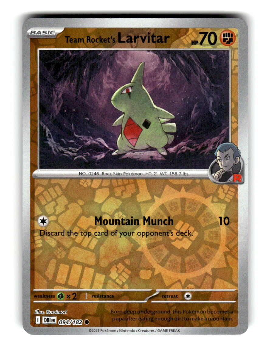 Team Rocket's Larvitar