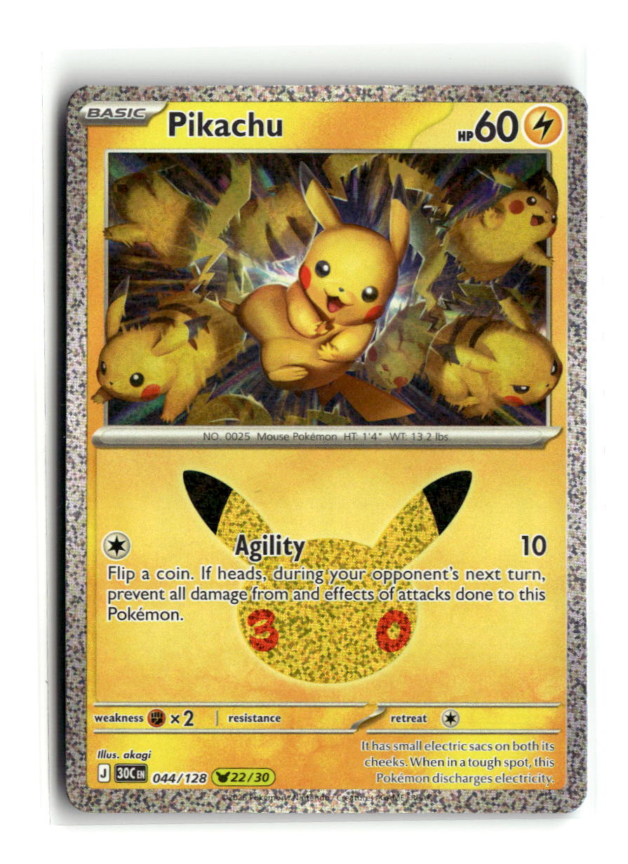 Pikachu - 044/128 | Near Mint / English / Holofoil