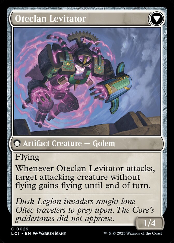 Oteclan Landmark (Back)