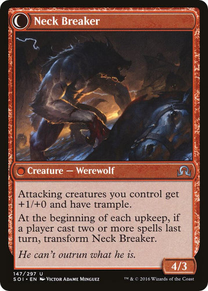 Breakneck Rider (Back)