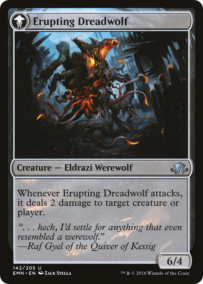 Smoldering Werewolf (Back)
