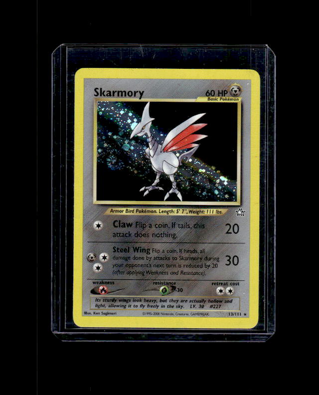 Skarmory - Neo Genesis #013/111 Holo Rare Raw Pokemon TCG