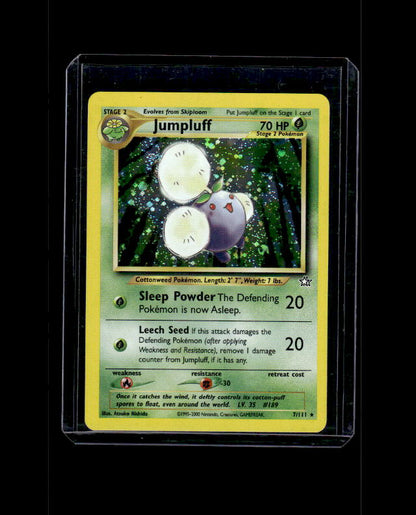 Jumpluff - Neo Genesis #007/111 Holo Rare Raw Pokemon TCG