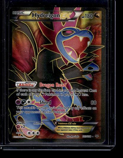 Hydreigon EX (103 Full Art) - XY - Roaring Skies #103/108 Ultra Rare Raw