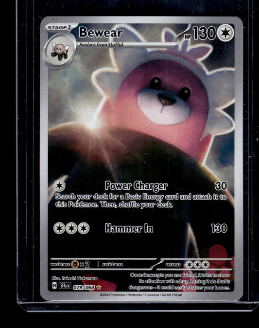 Bewear - SV: Shrouded Fable #079/064 Holofoil Raw Pokemon TCG