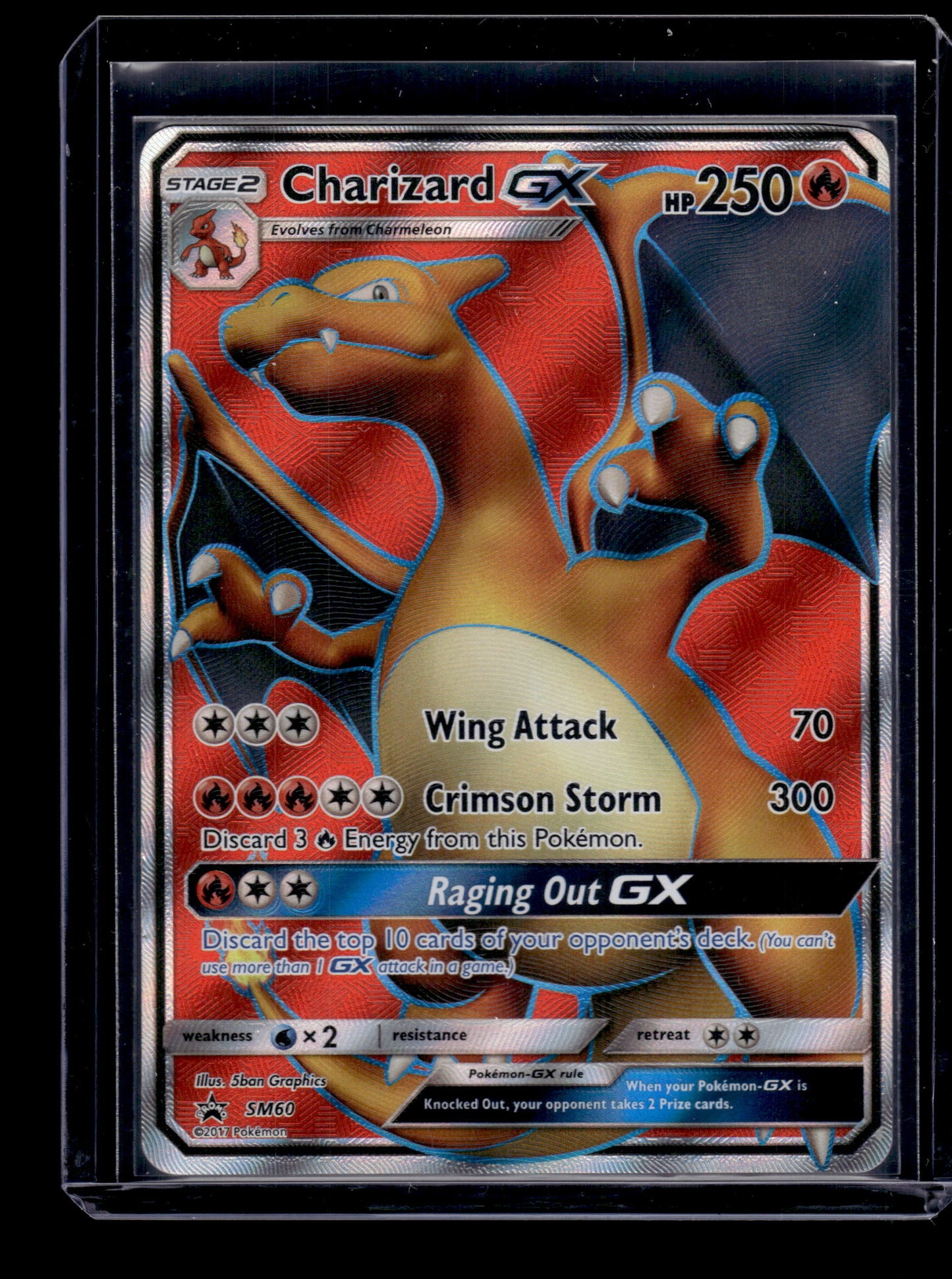 Charizard GX - SM Promos #SM60 Promo Raw Pokemon TCG