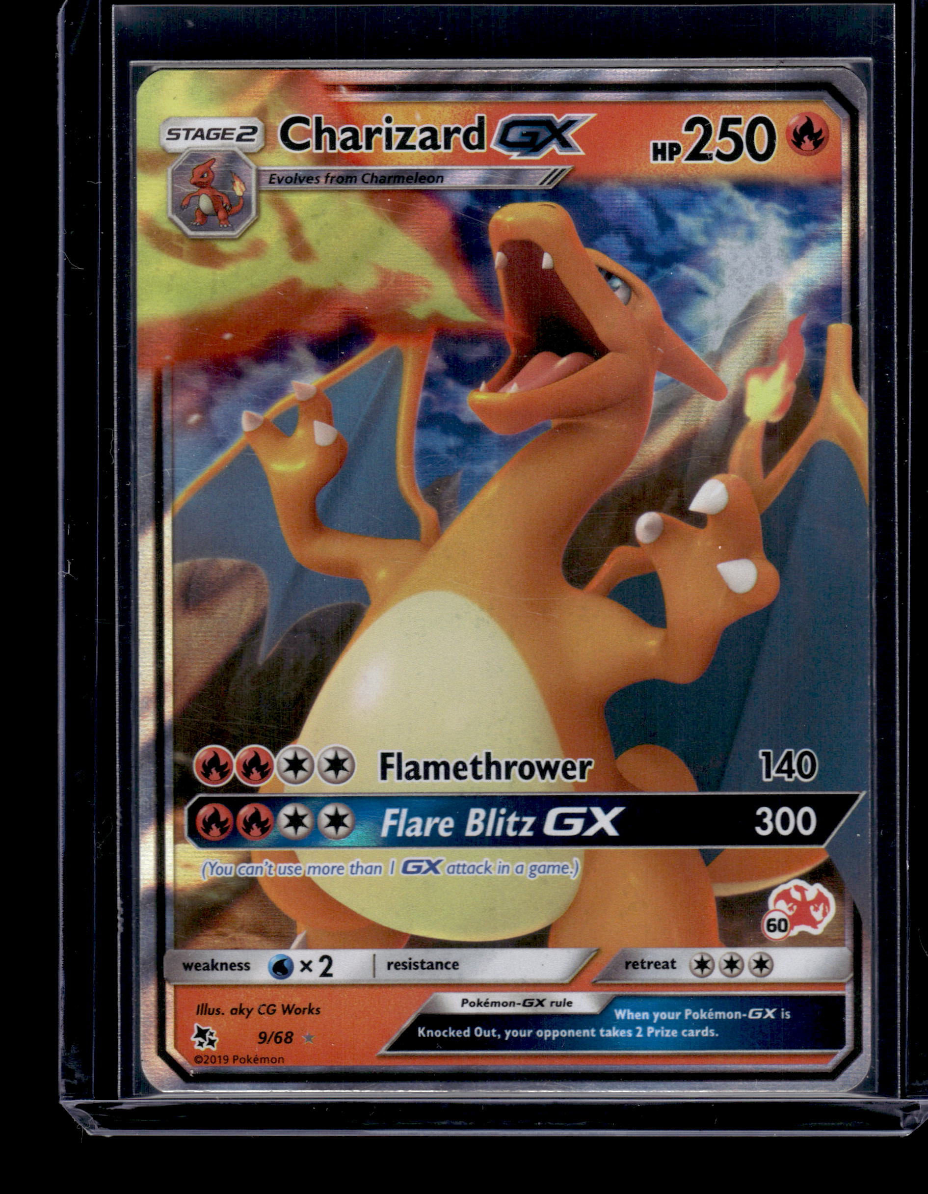 Charizard GX - Battle Academy #009/068 Holofoil Promo Raw Pokemon TCG