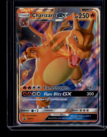 Charizard GX - SM Promos #SM211 Holofoil Promo Raw Pokemon TCG