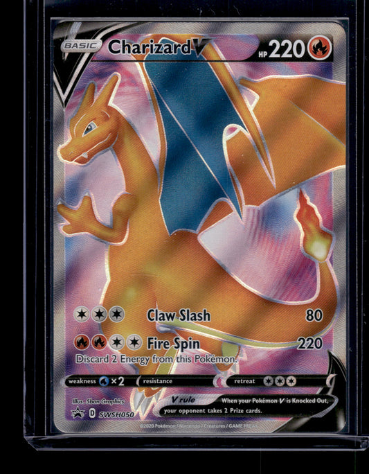 Charizard V - SWSH: Sword & Shield Promo Cards #SWSH050 Holofoil Promo Raw