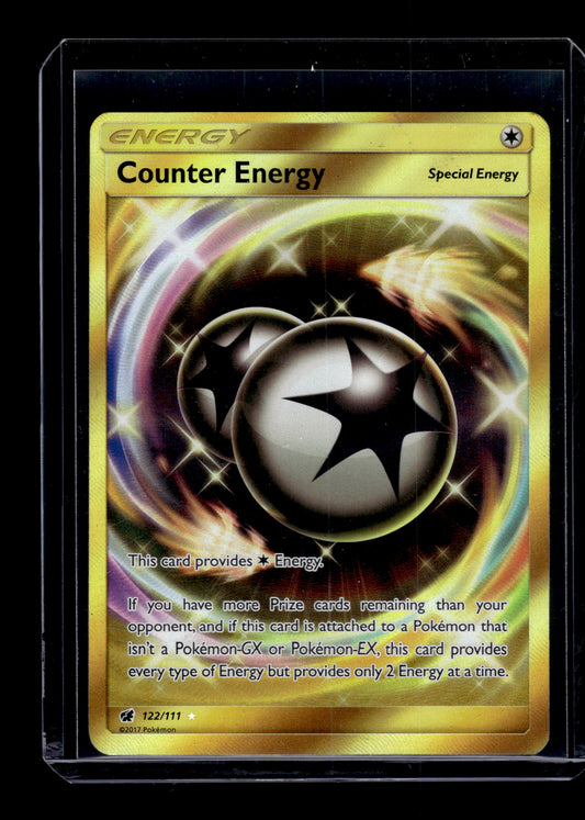 Counter Energy (Secret) - SM - Crimson Invasion #122/111 Holofoil Secret Rare