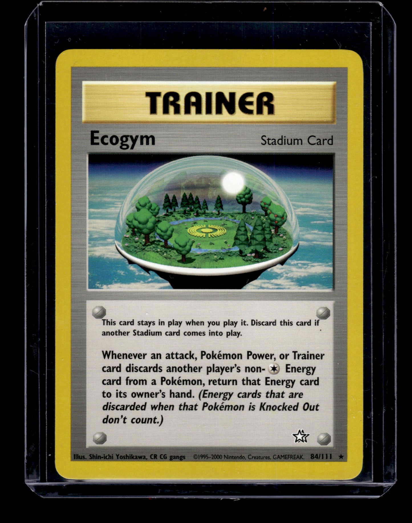 Ecogym - Neo Genesis #084/111 Rare Raw Pokemon TCG