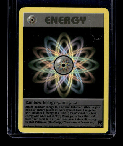 Rainbow Energy (80) - Team Rocket #80/82 Rare Raw Pokemon TCG