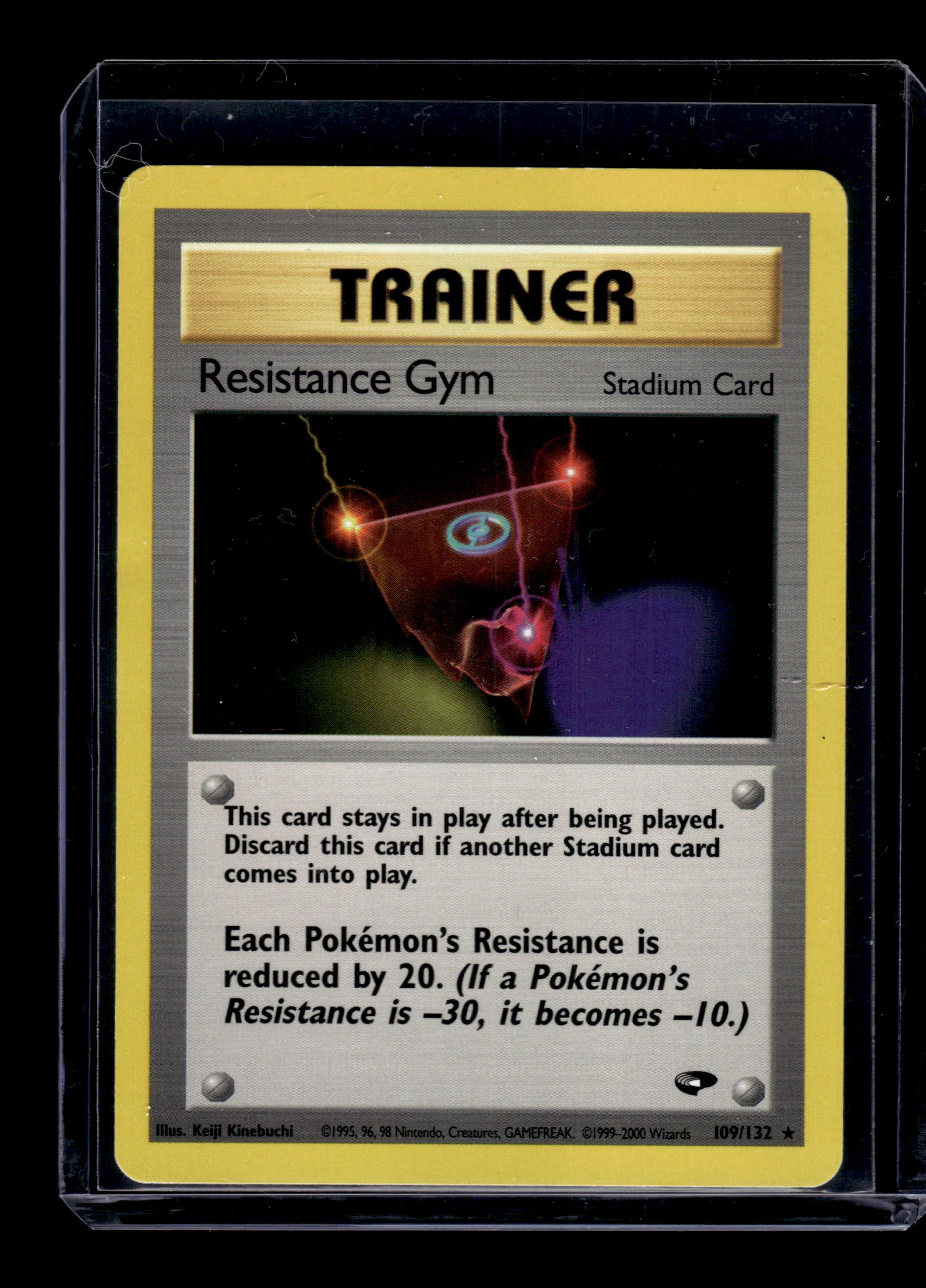 Resistance Gym - Gym Challenge #109/132 Rare Raw Pokemon TCG