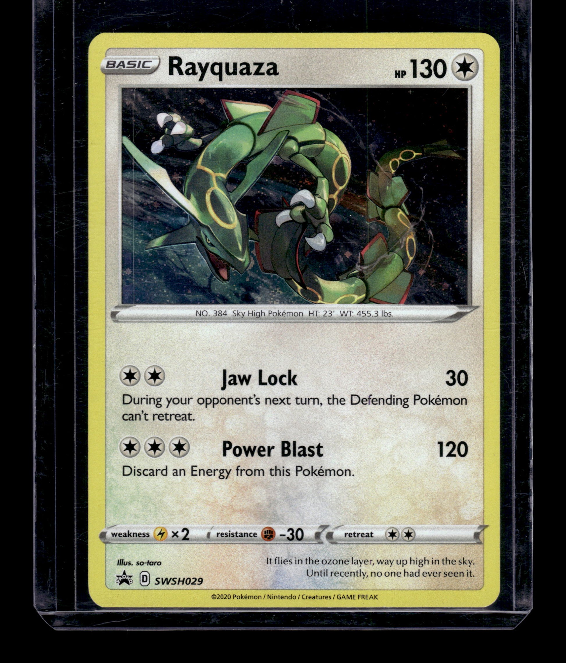 Rayquaza - SWSH: Sword & Shield Promo Cards #SWSH029 Holofoil Promo Raw