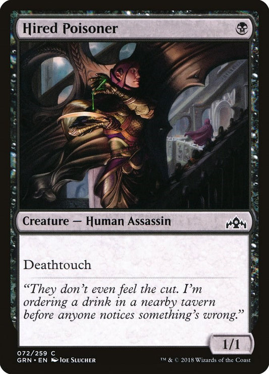 Hired Poisoner