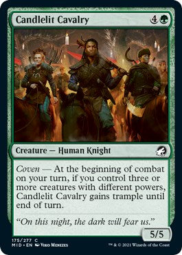 Candlelit Cavalry (Innistrad: Midnight Hunt - #175)