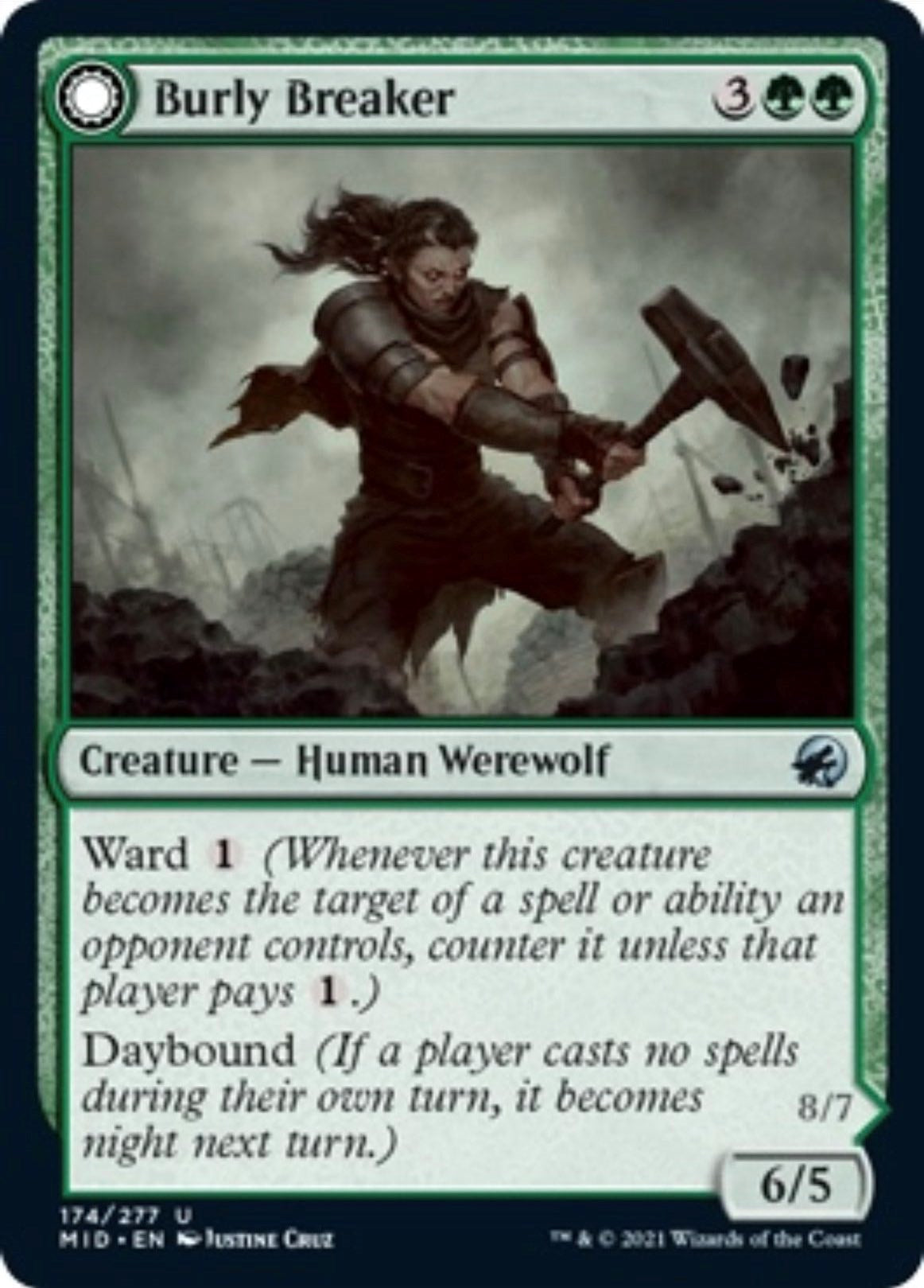 Burly Breaker (Innistrad: Midnight Hunt - #174)