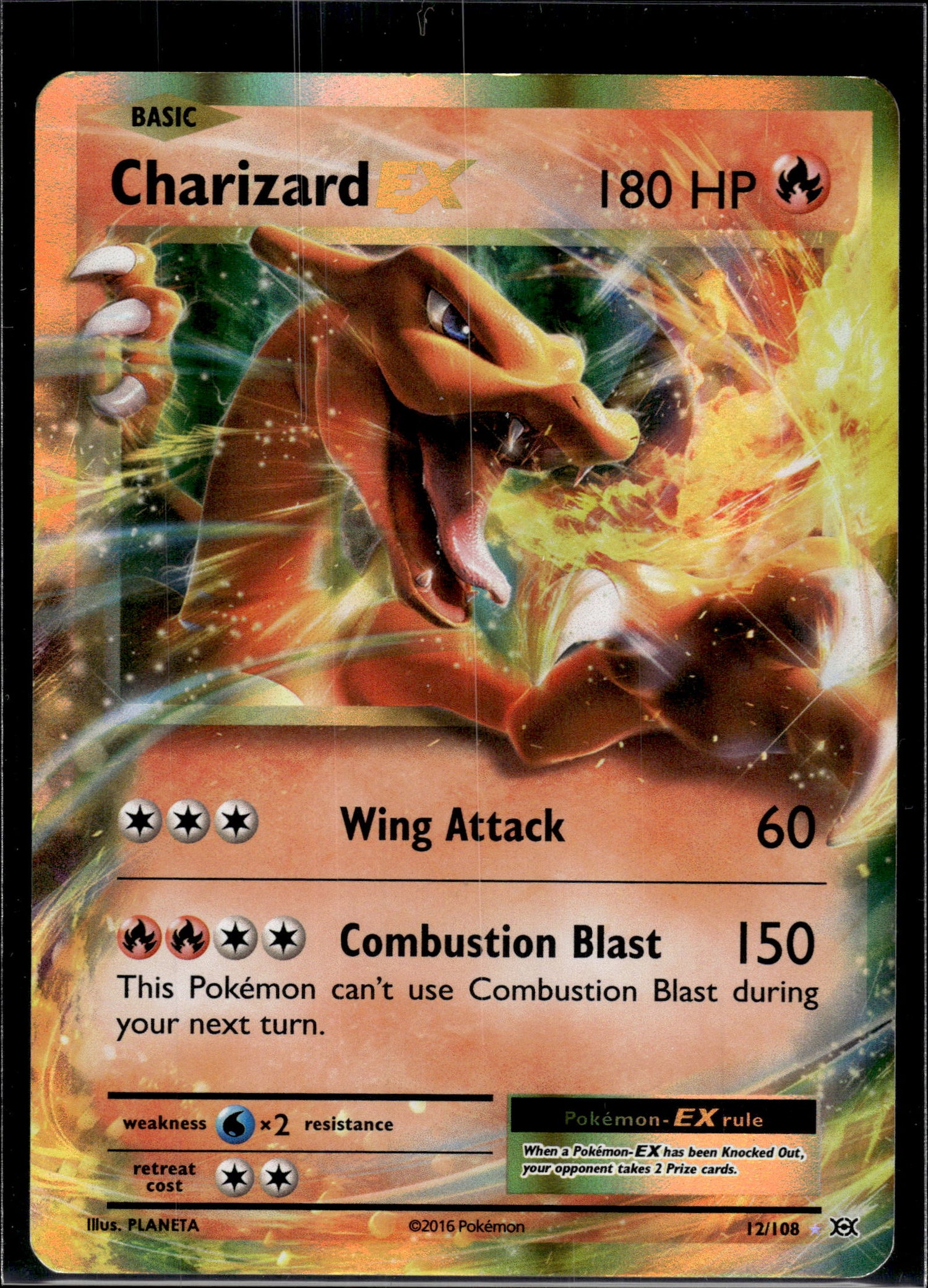 Charizard EX (12) - XY - Flashfire #12/106 Ultra Rare Raw