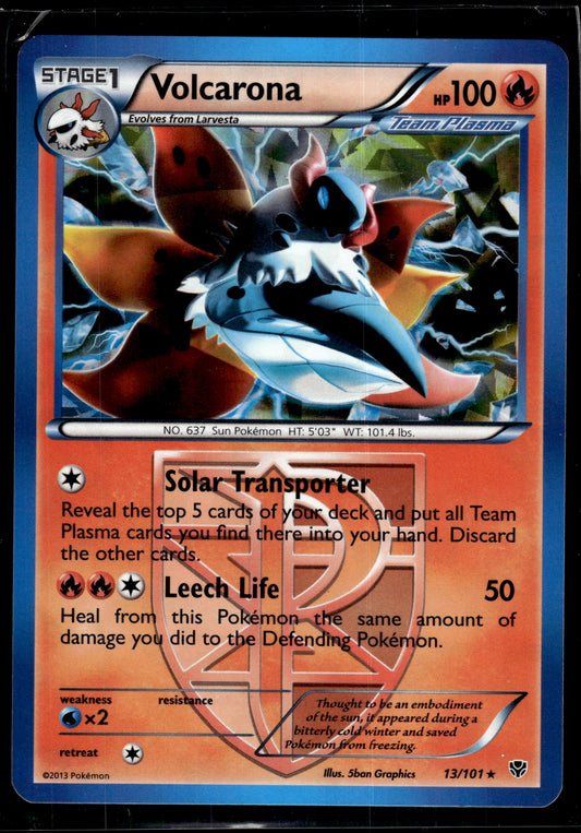 Volcarona - Deck Exclusives #013/101 Holo Rare Raw