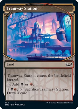 Tramway Station (Showcase) (Streets of New Capenna - #356)