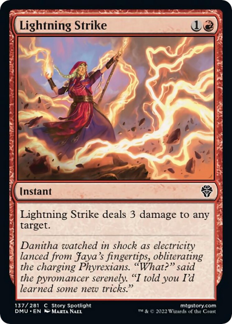 Lightning Strike (Dominaria United - #137)