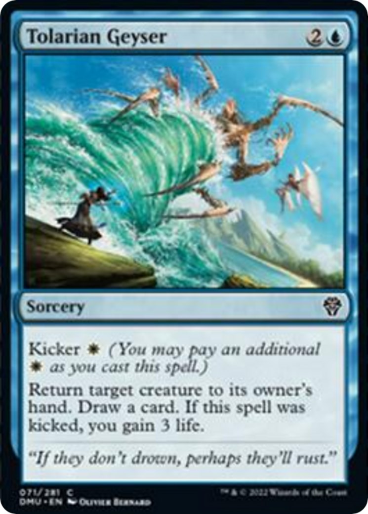 Tolarian Geyser (Dominaria United - #71)