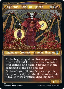 Lagomos, Hand of Hatred (Showcase) (Dominaria United - #304)