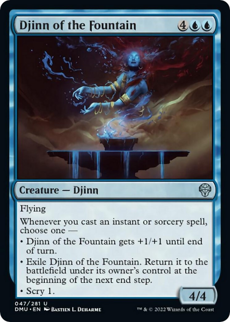 Djinn of the Fountain (Dominaria United - #47)