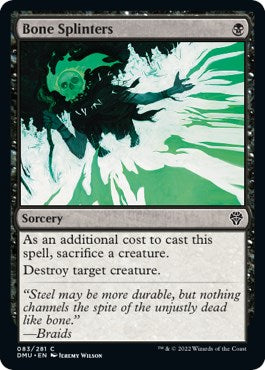 Bone Splinters (Dominaria United - #83)