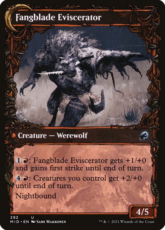 Fangblade Brigand (Showcase) (Back)