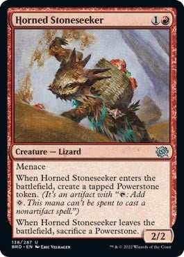 Horned Stoneseeker (The Brothers' War - #138)