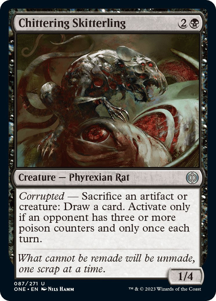 Chittering Skitterling (Phyrexia: All Will Be One - #87)