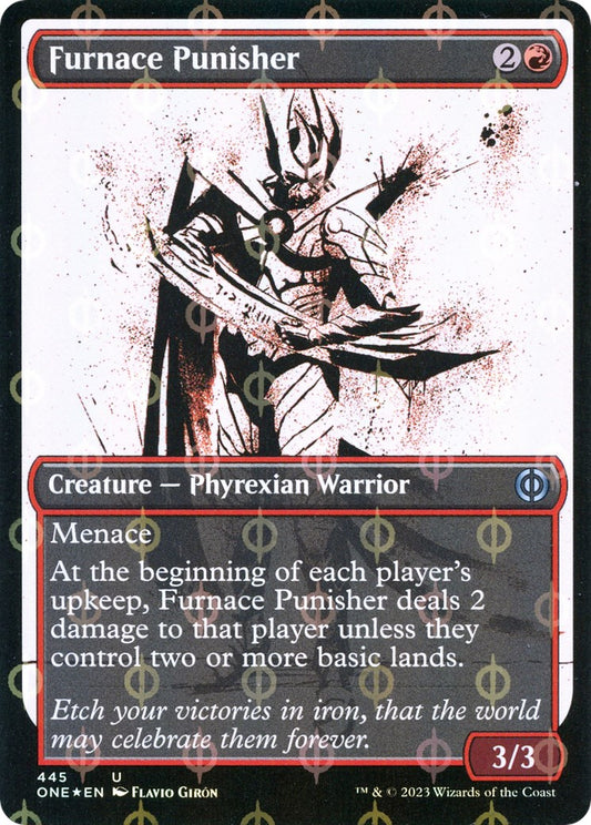 Furnace Punisher (Showcase) (Step-and-Compleat Foil)