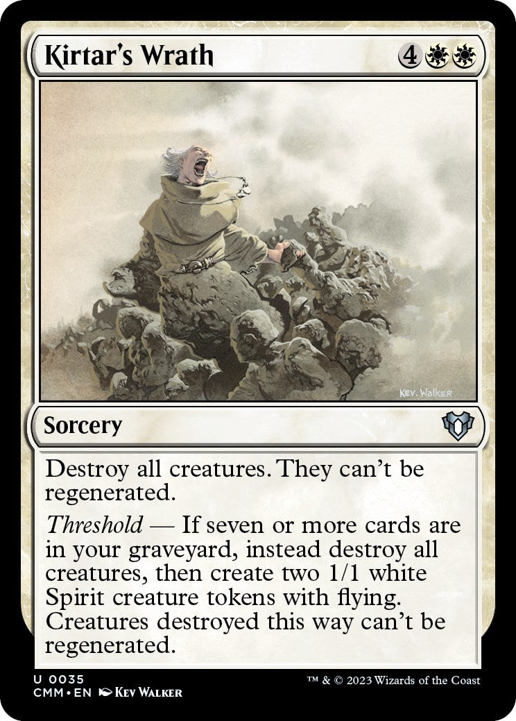 Kirtar's Wrath (Commander Masters - #35)