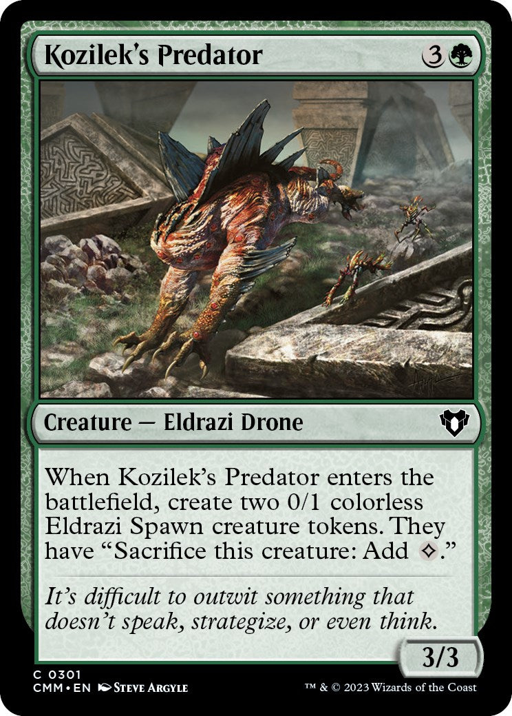 Kozilek's Predator (Commander Masters - #301)