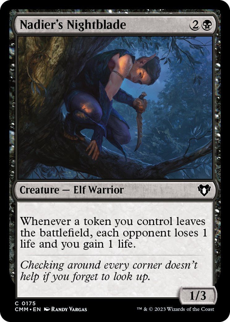 Nadier's Nightblade (Commander Masters - #175)