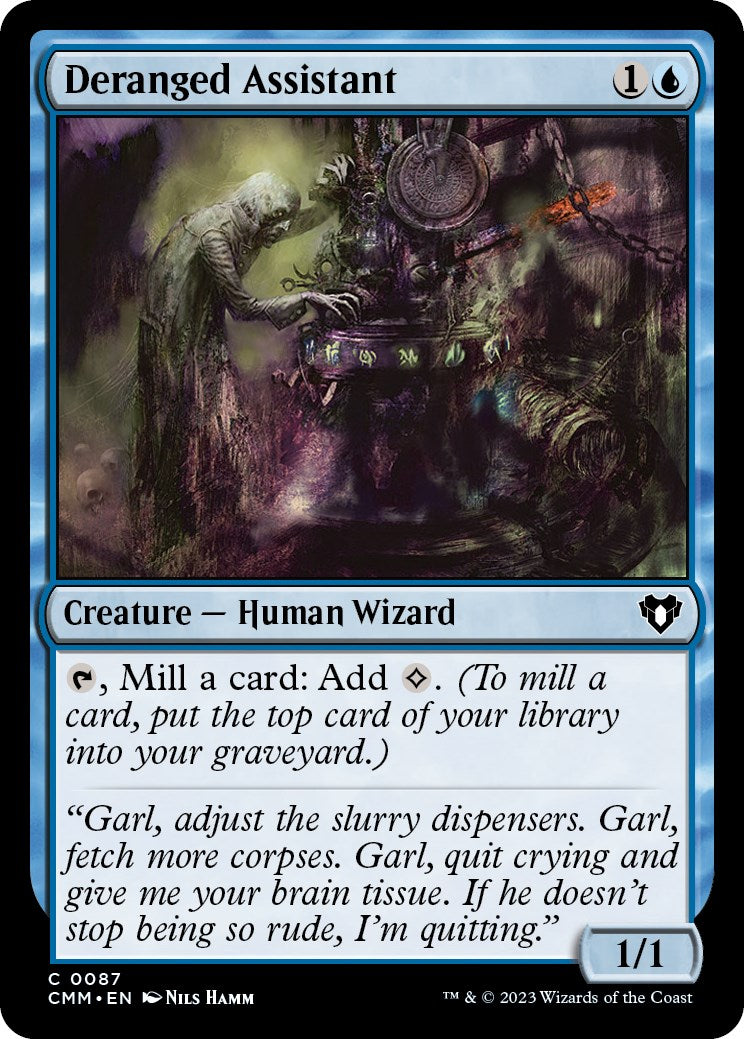 Deranged Assistant (Commander Masters - #87)