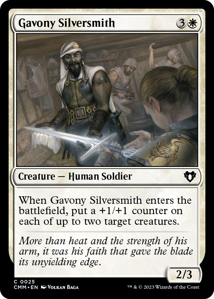 Gavony Silversmith (Commander Masters - #25)
