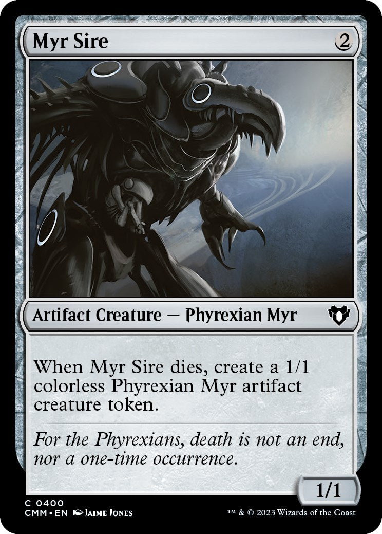 Myr Sire (Commander Masters - #400)