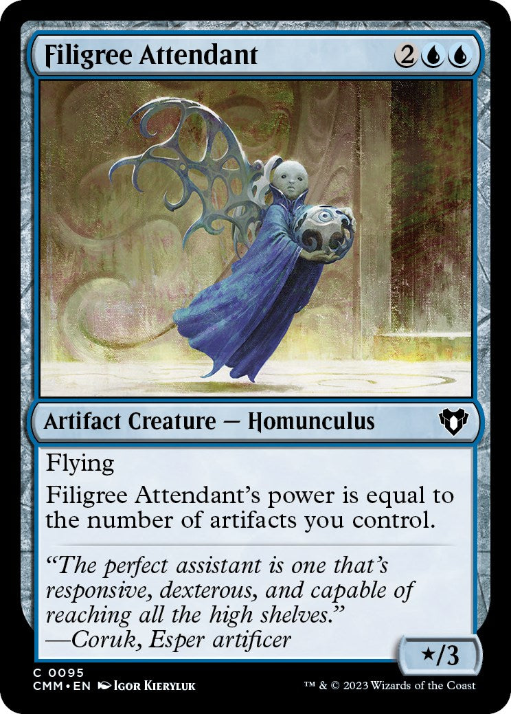 Filigree Attendant (Commander Masters - #95)