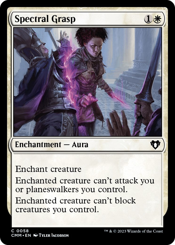 Spectral Grasp (Commander Masters - #58)