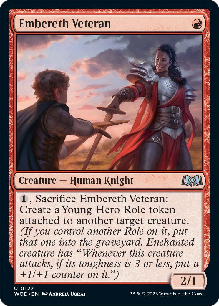 Embereth Veteran (Wilds of Eldraine - #127)