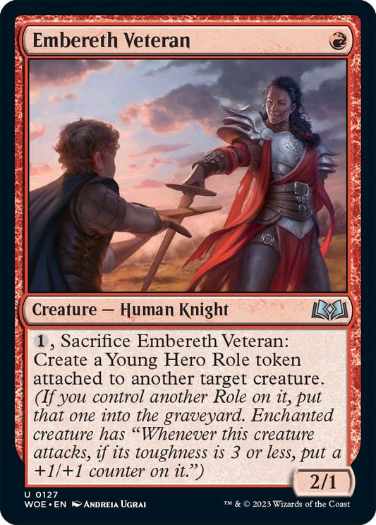Embereth Veteran (Wilds of Eldraine - #127)