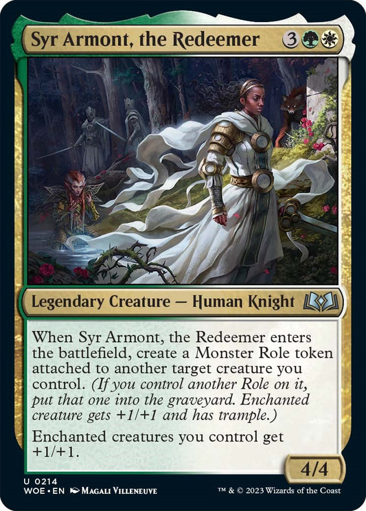 Syr Armont, the Redeemer (Wilds of Eldraine - #214)